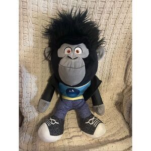 Johnny The Gorilla Sing2 Leather Jacket Tomy 2022 Universal Studios 16”